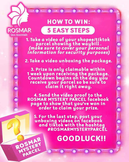 ROSMAR SECRET PARCEL - BER MONTHS PAMIGAY