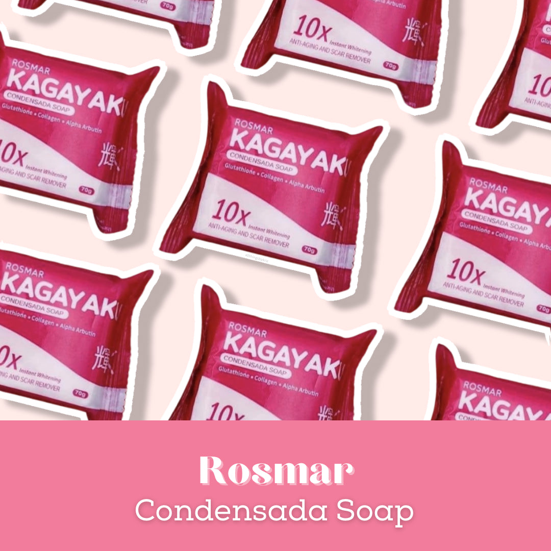Rosmar 1btle lotion& 2pcs kagayaku soap