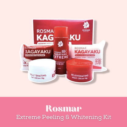ROSMAR KAGAYAKU EXTREME PEELING & WHITENING SET