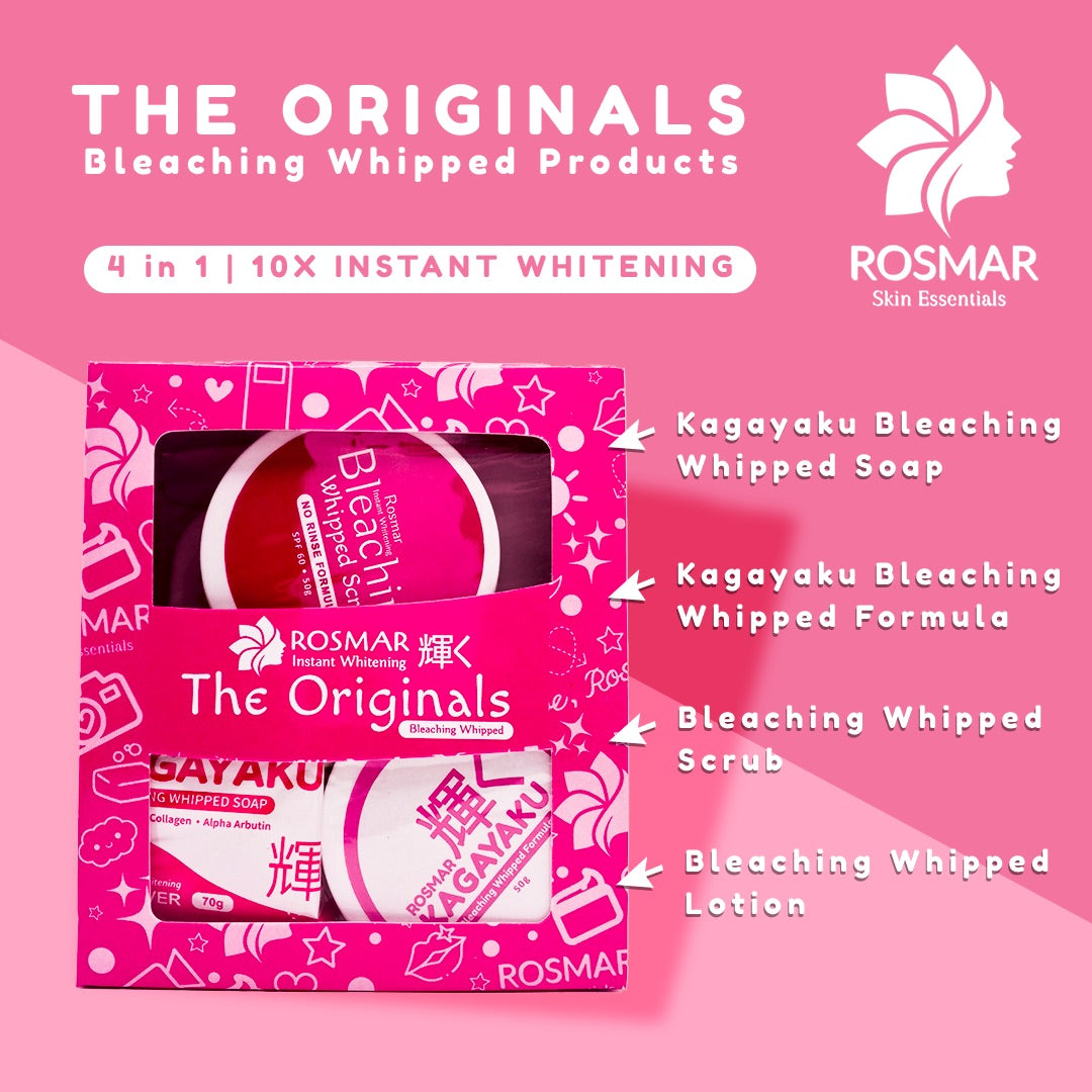 ROSMAR "THE ORIGINALS" BLEACHING WHIPPED 4 IN 1 SET