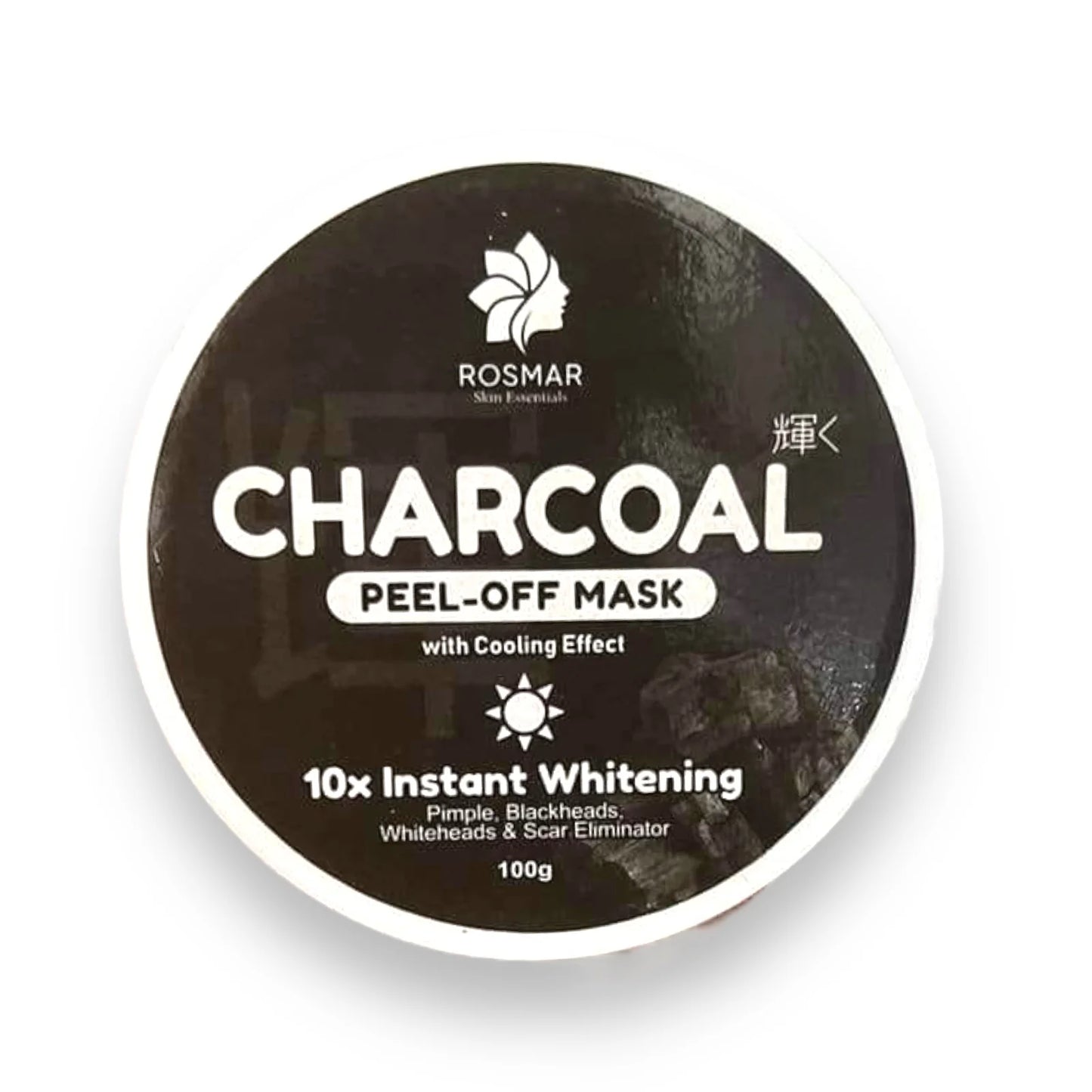 ROSMAR CHARCOAL PEEL-OFF-MASK 100G.