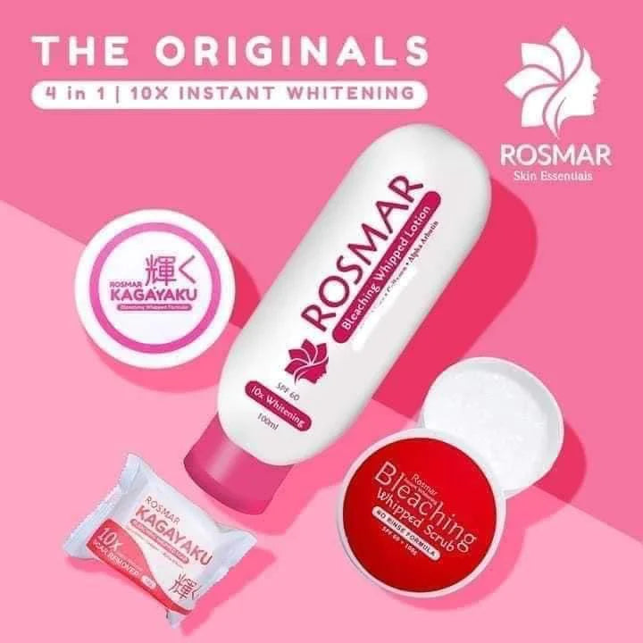ROSMAR "THE ORIGINALS" BLEACHING WHIPPED 4 IN 1 SET